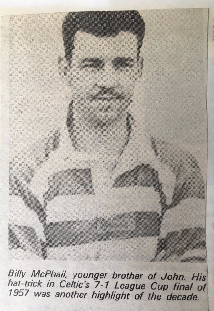 Billy McPhail, Celtic FC.