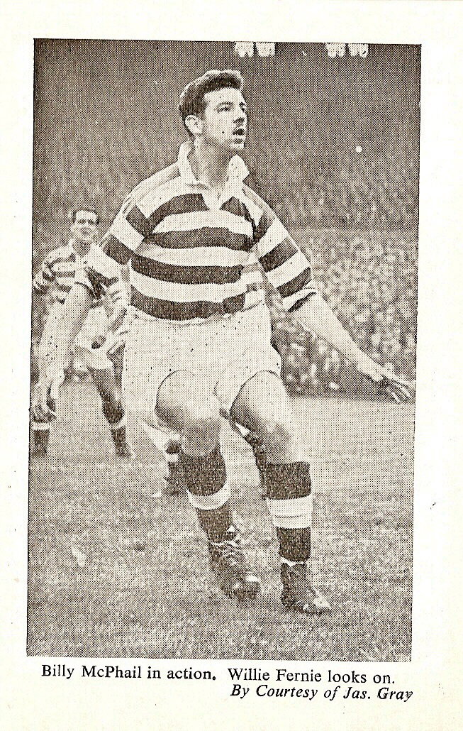 Billy McPhail, Celtic FC.