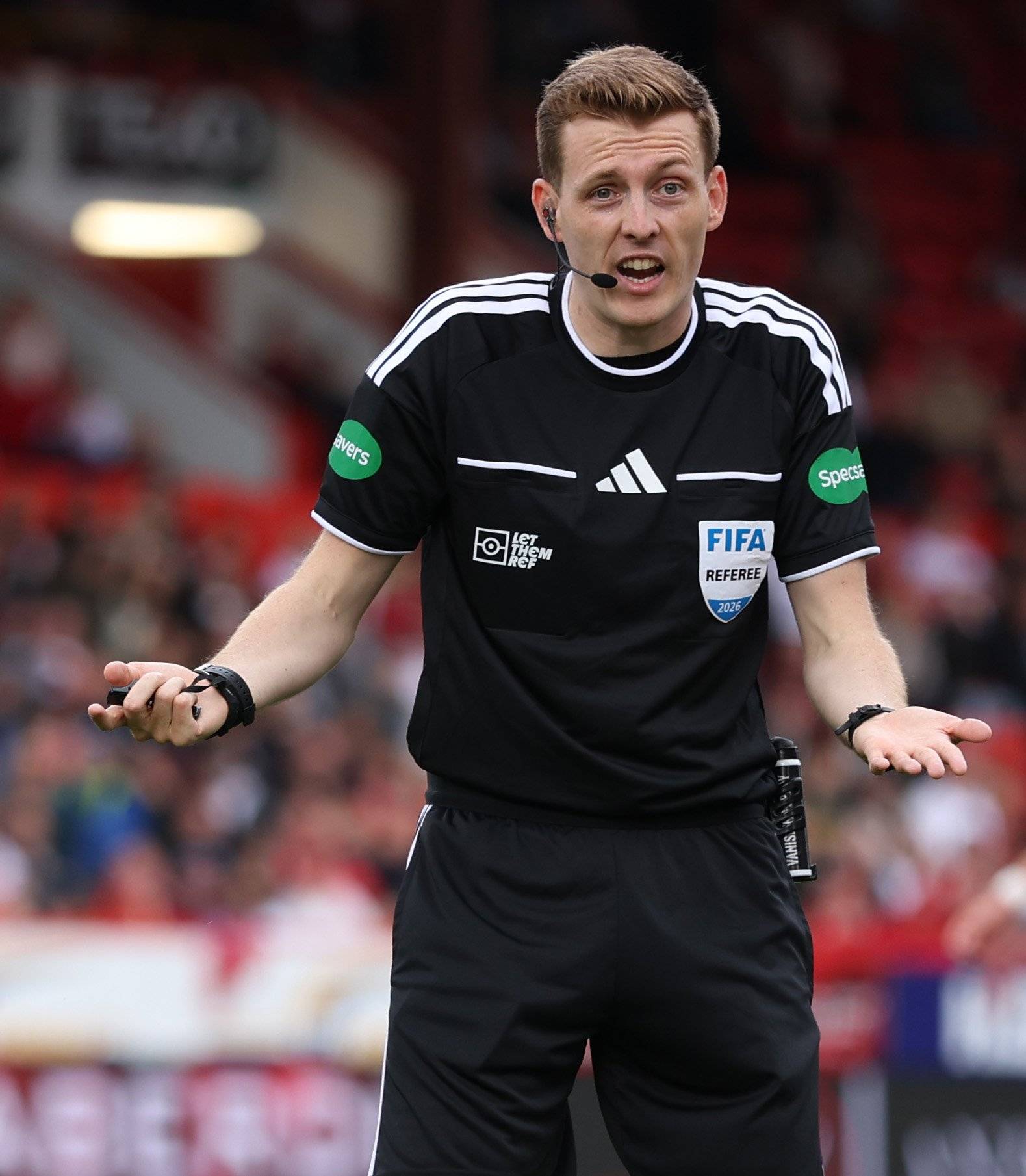 Referee Ryan Lee