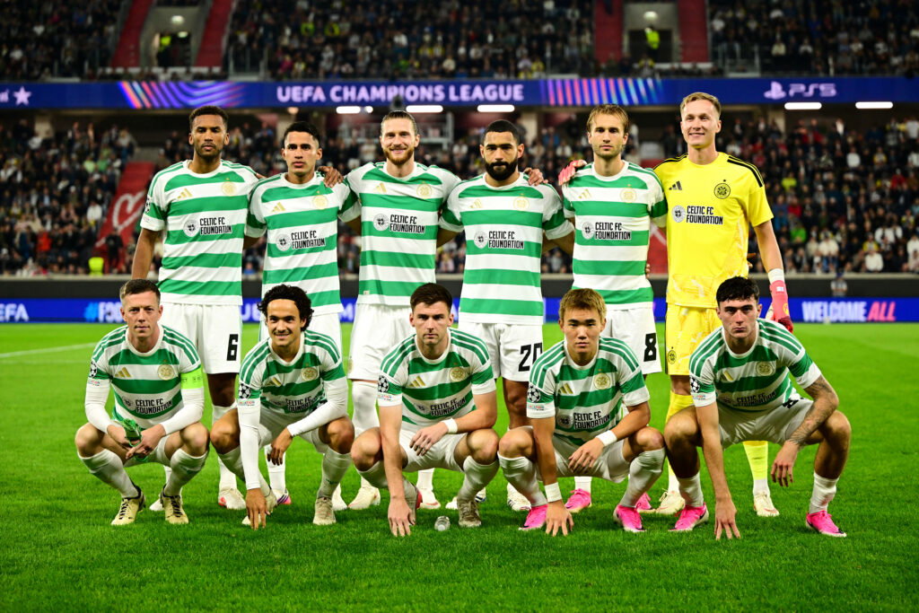 Celtic Team Photo in Linz.