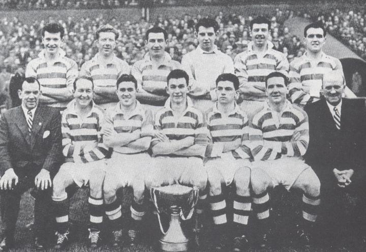 The victorious 7-1 team, with Bertie front and centre.