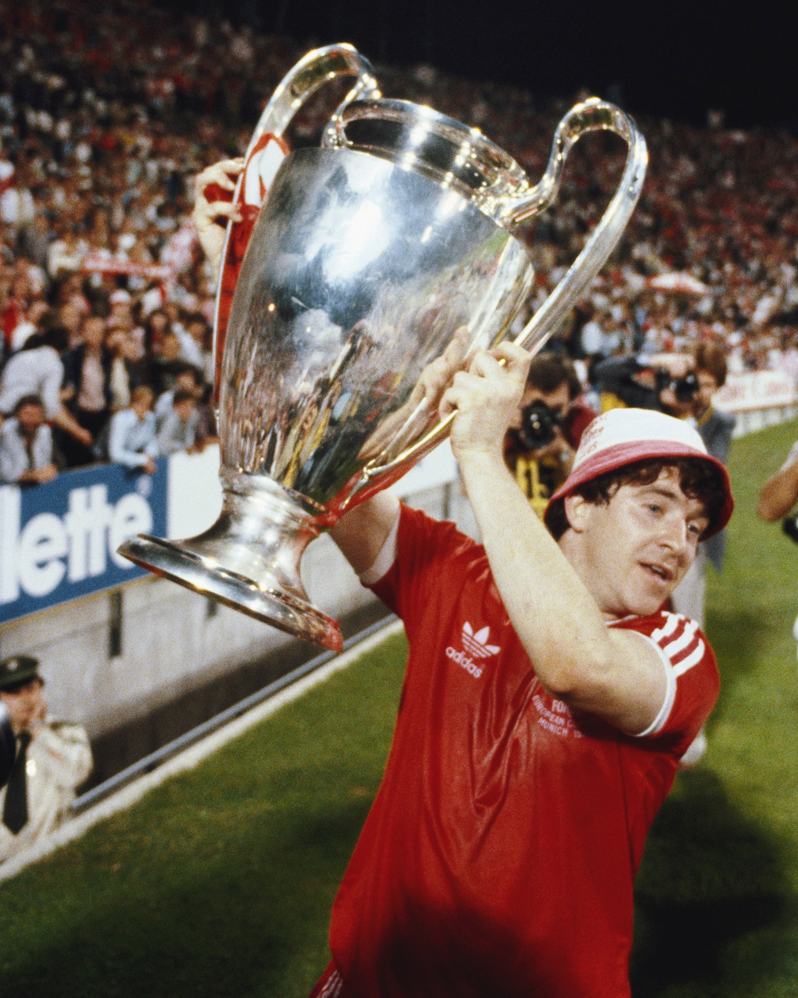 John Robertson with the European Cup