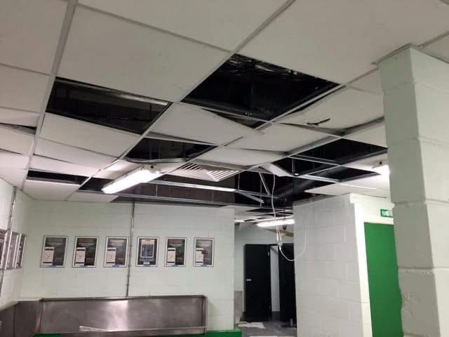 Celtic Park toilets destroyed by Rangers