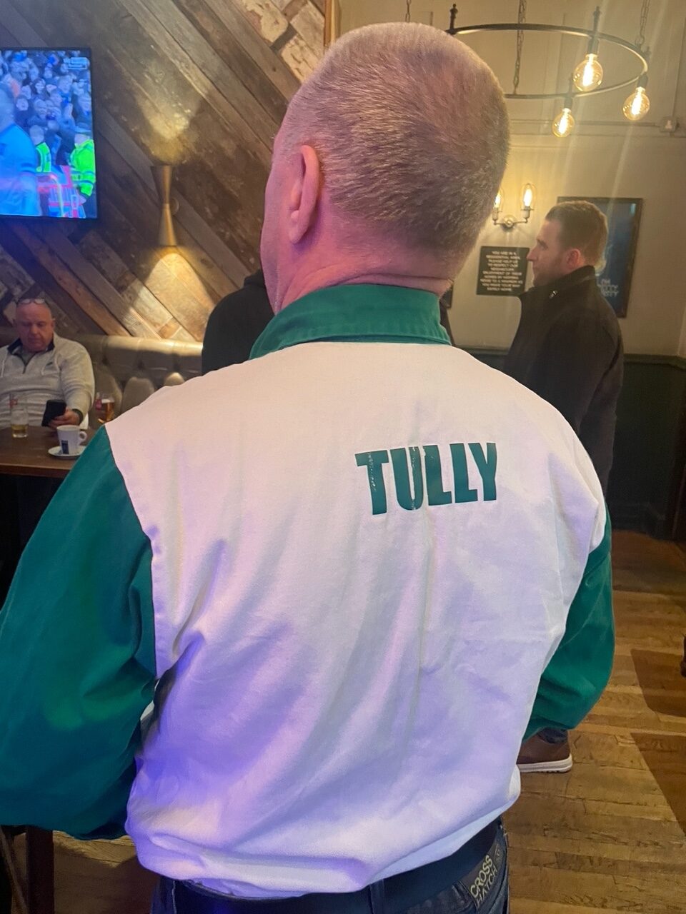 Charlie Tully remembered to this day by Celtic supporters.