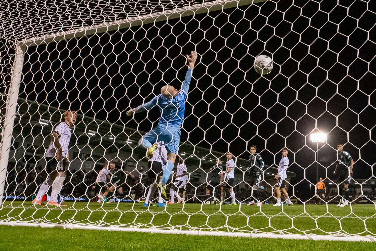 Liam Scales scores 