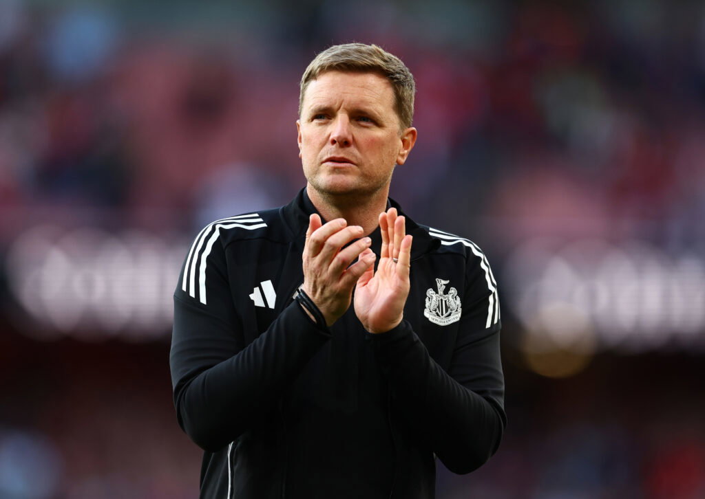Eddie Howe, Manager of Newcastle United