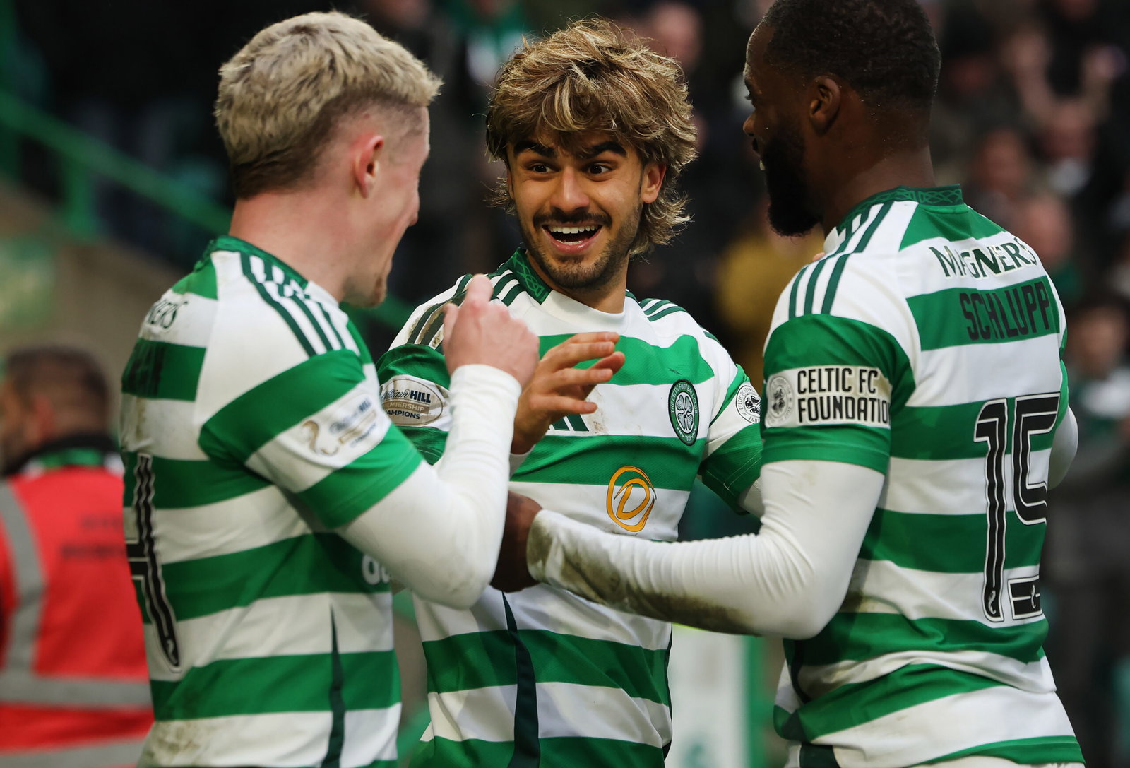  Jota of Celtic celebrates 