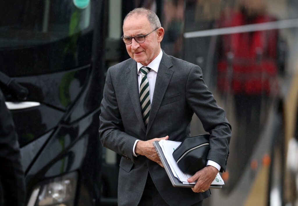 Celtic manager Martin O'Neill