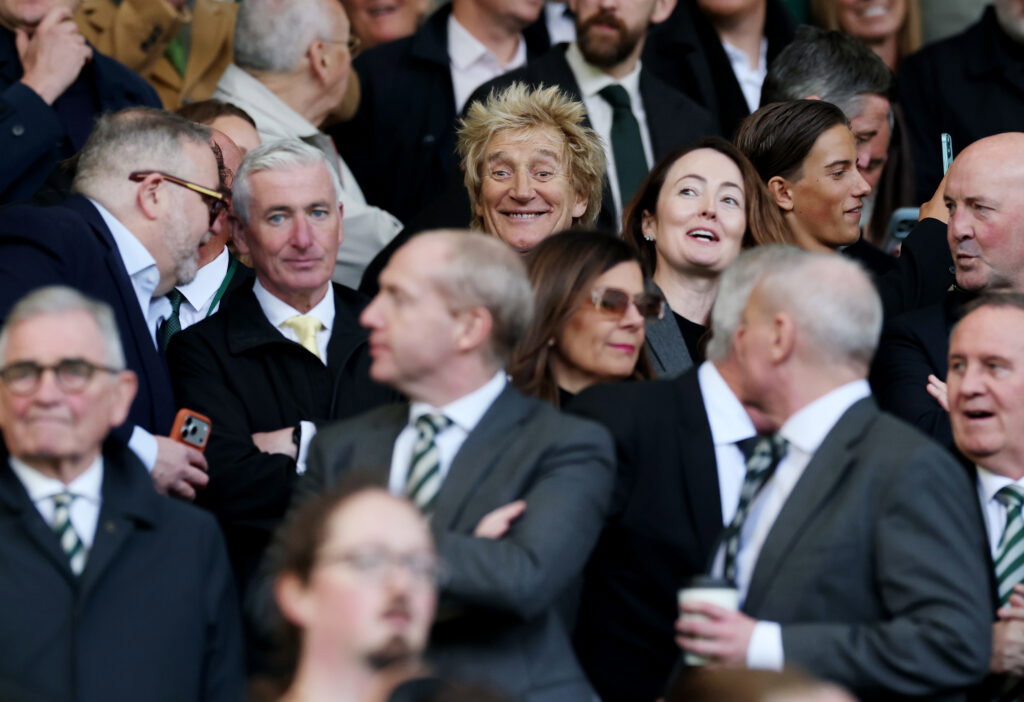 Roy Keane reacts to Celtic letting Andy Robertson go as teenager Rod Stewart is all smiles ahead of kick-off