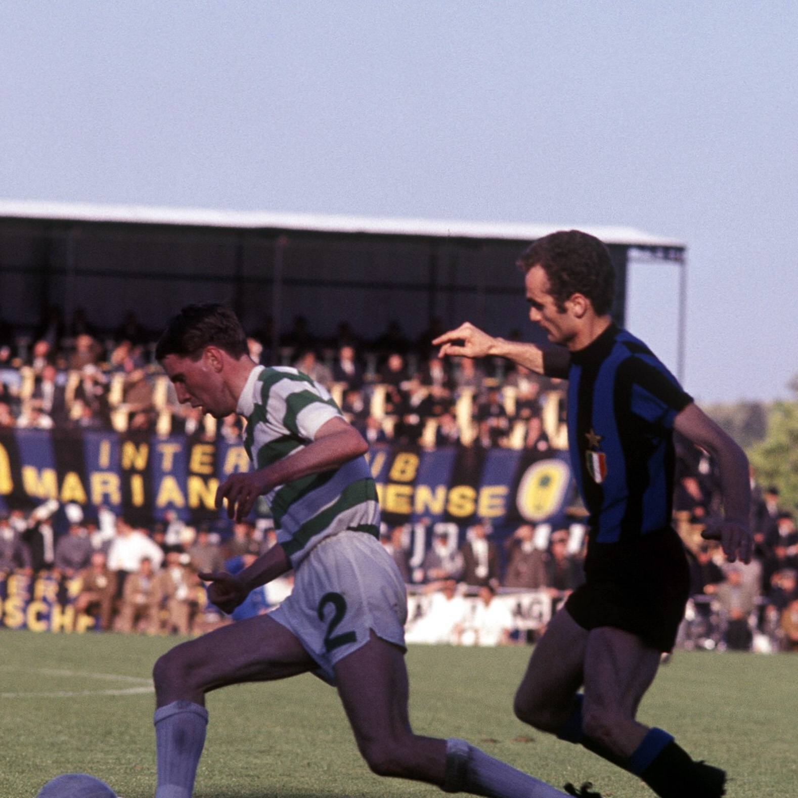 Jim Craig and Sandro Mazzola in Lisbon