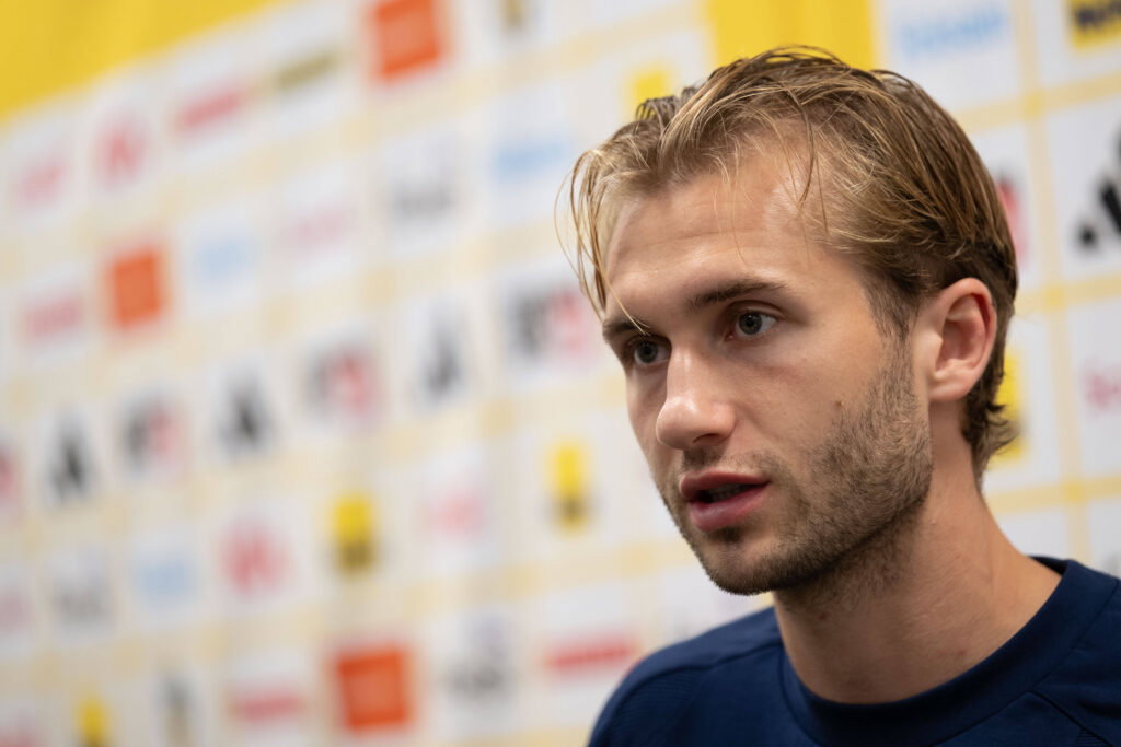 Benjamin Nygren admits Celtic are struggling to move on from painful Champions League exit Benjamin Nygren of Sweden