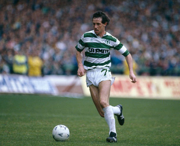 Billy Stark in action for Celtic