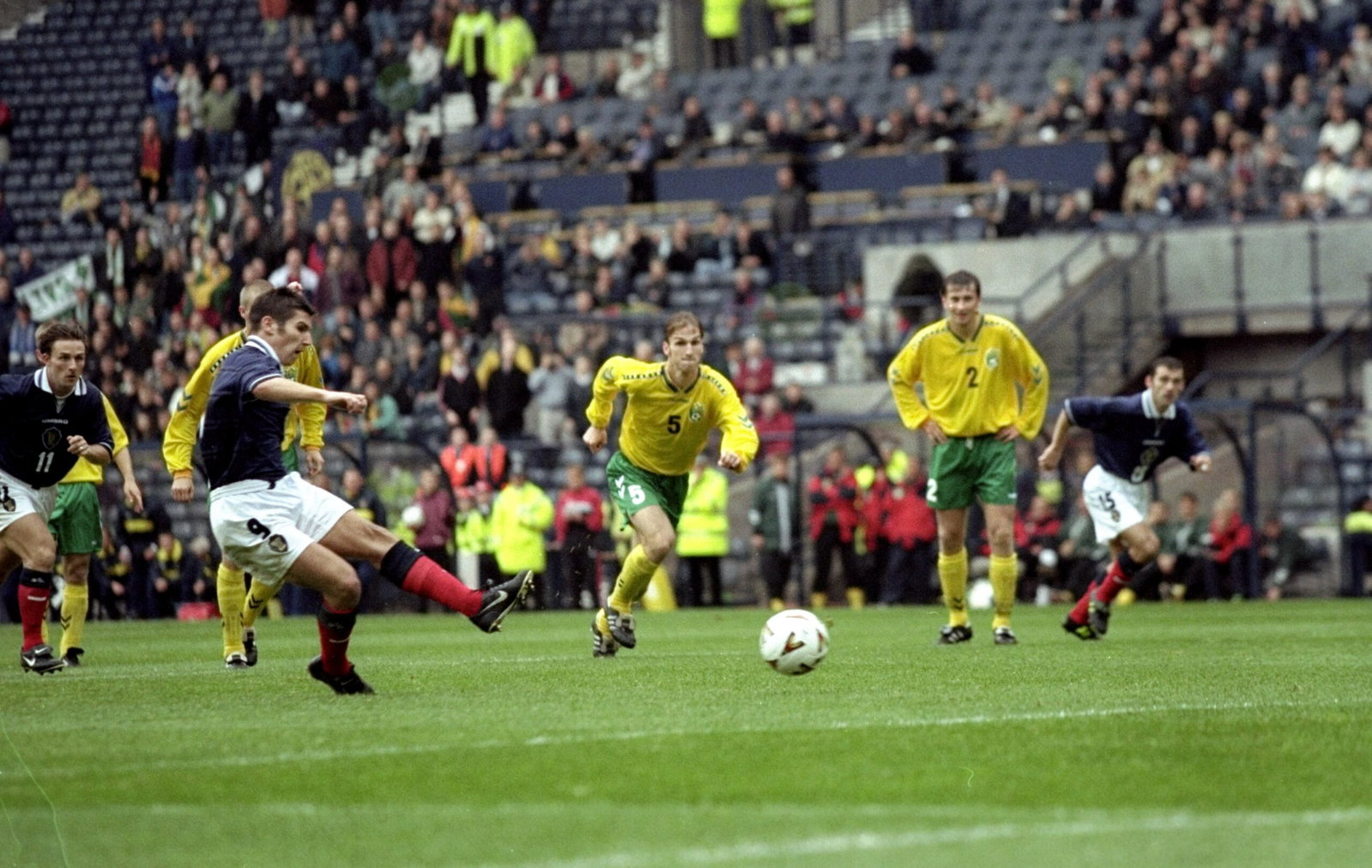Mark Burchill of Scotland