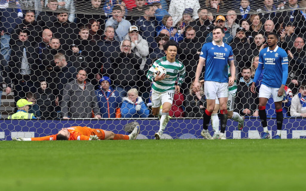 Reo Hatate on precious experiences and beautiful memories at Celtic Reo Hatate scores at Ibrox
