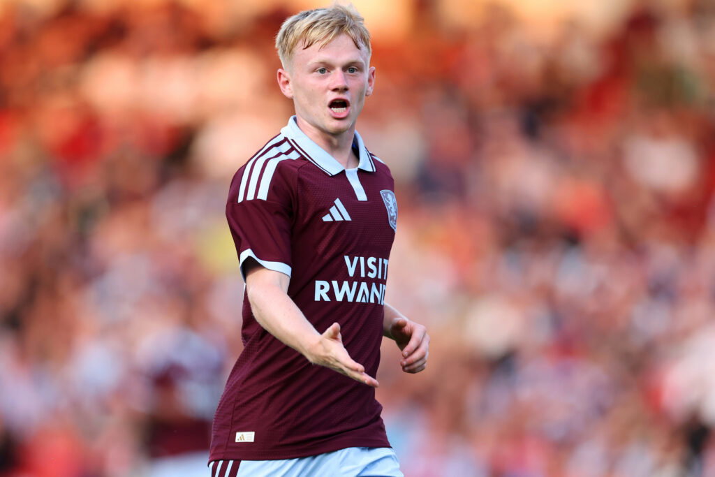 Former Celtic academy star outlines Premier League ambition after Parkhead exit Aidan Borland of Aston Villa