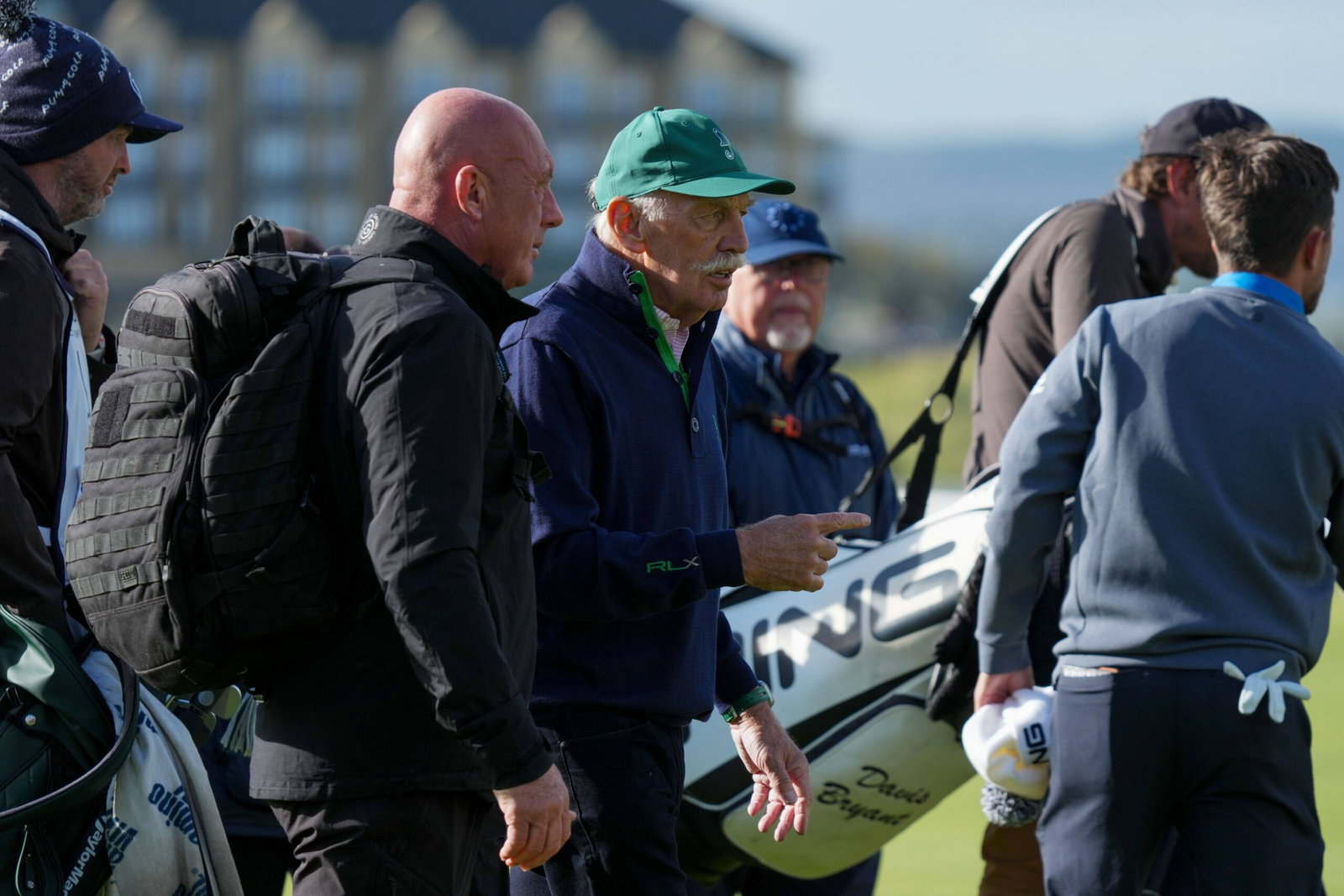 Dermot Desmond at St Andrews