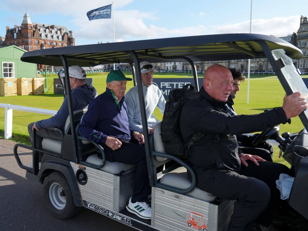 Dermot Desmond at St Andrews