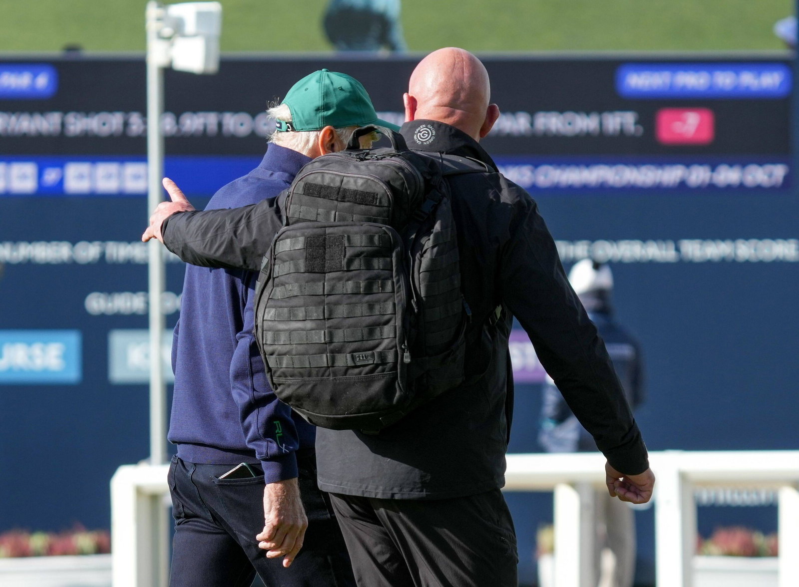 Dermot Desmond at St Andrews